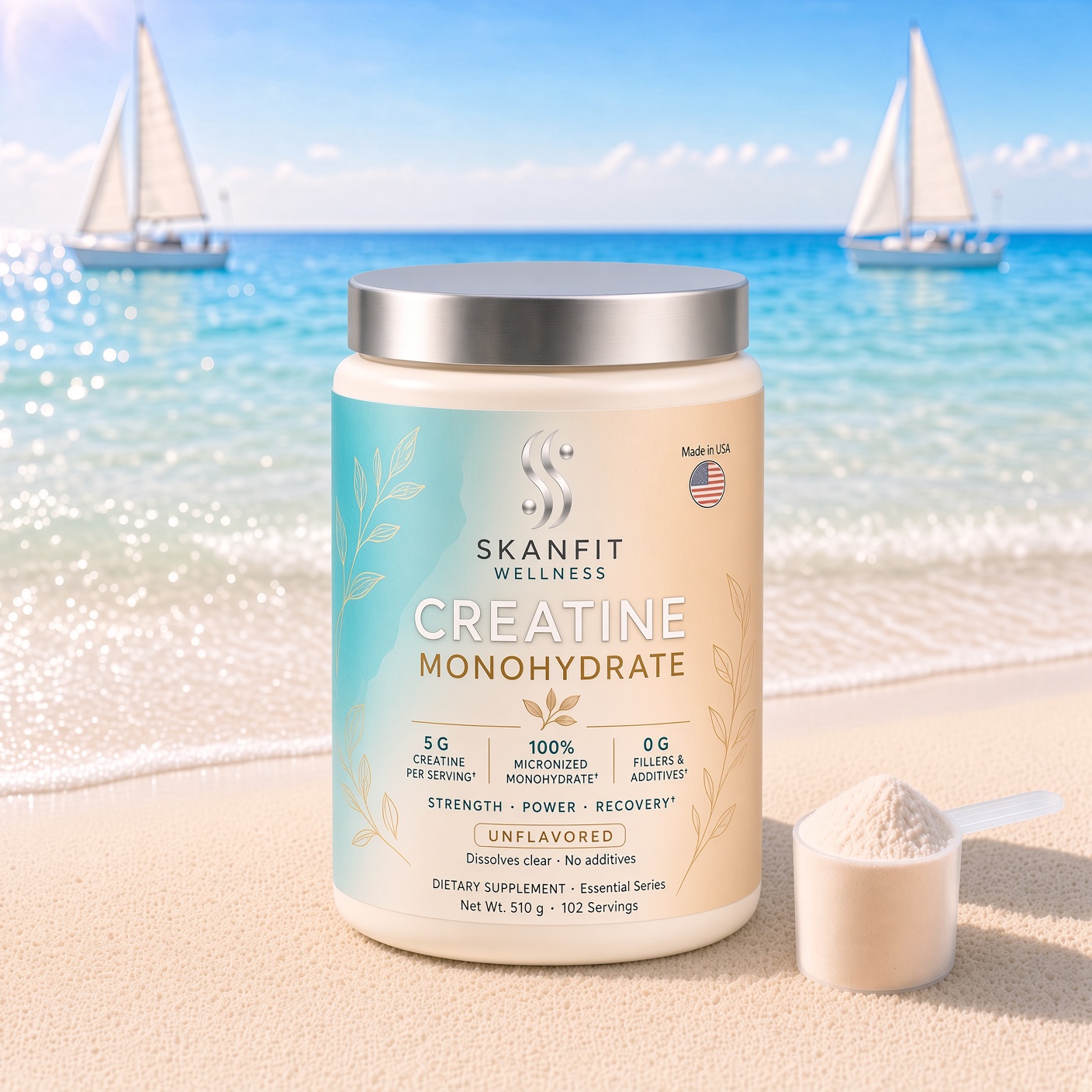 SKANFIT Creatina · frente