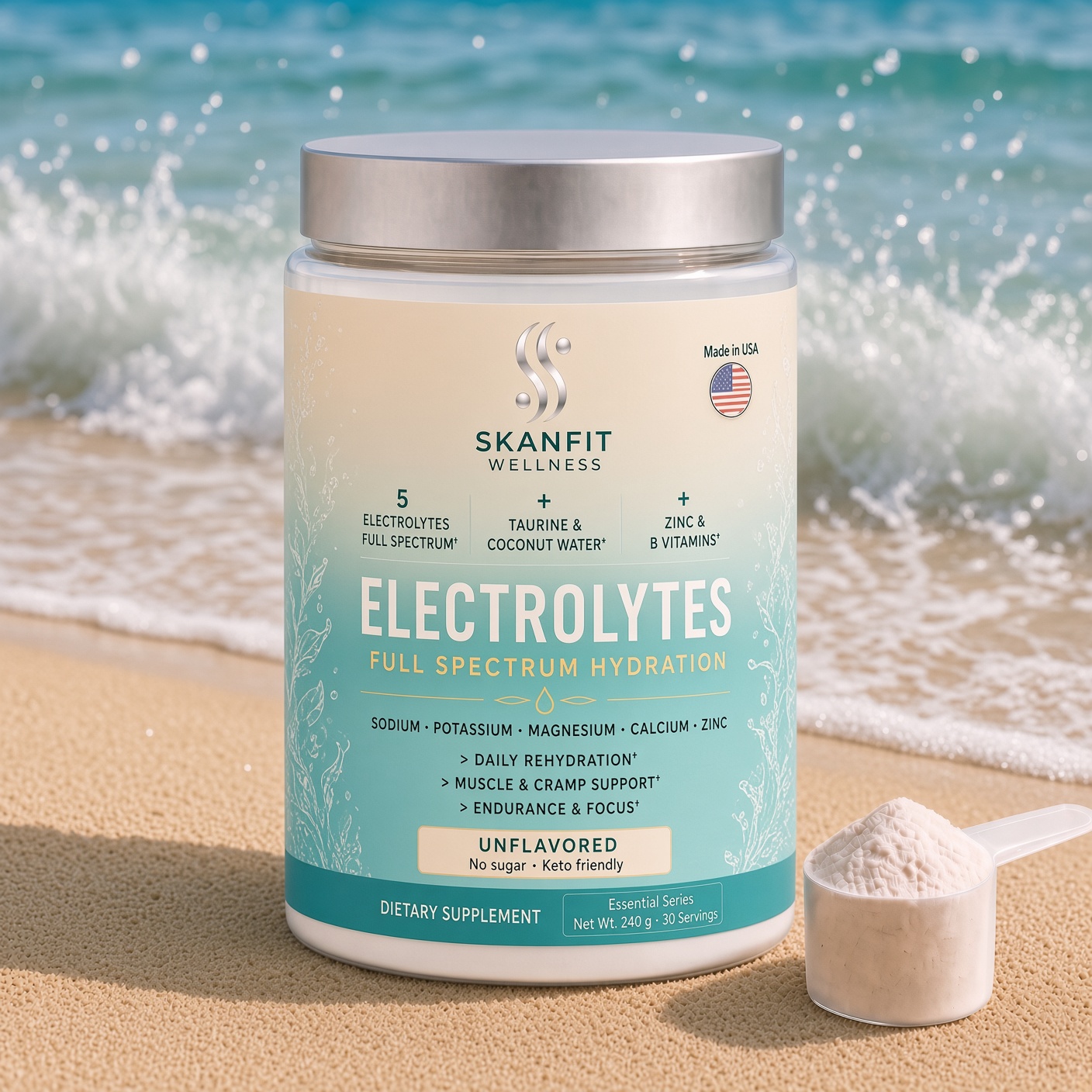 SKANFIT Electrolitos · frente