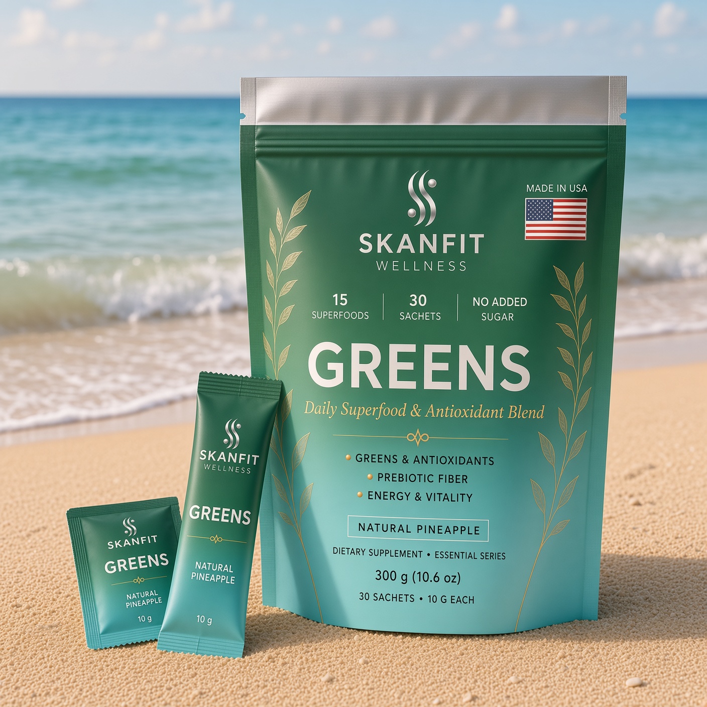 SKANFIT Greens · frente