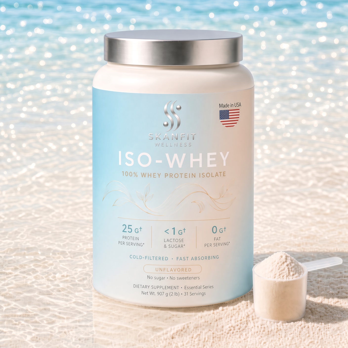 SKANFIT Iso-Whey · frente