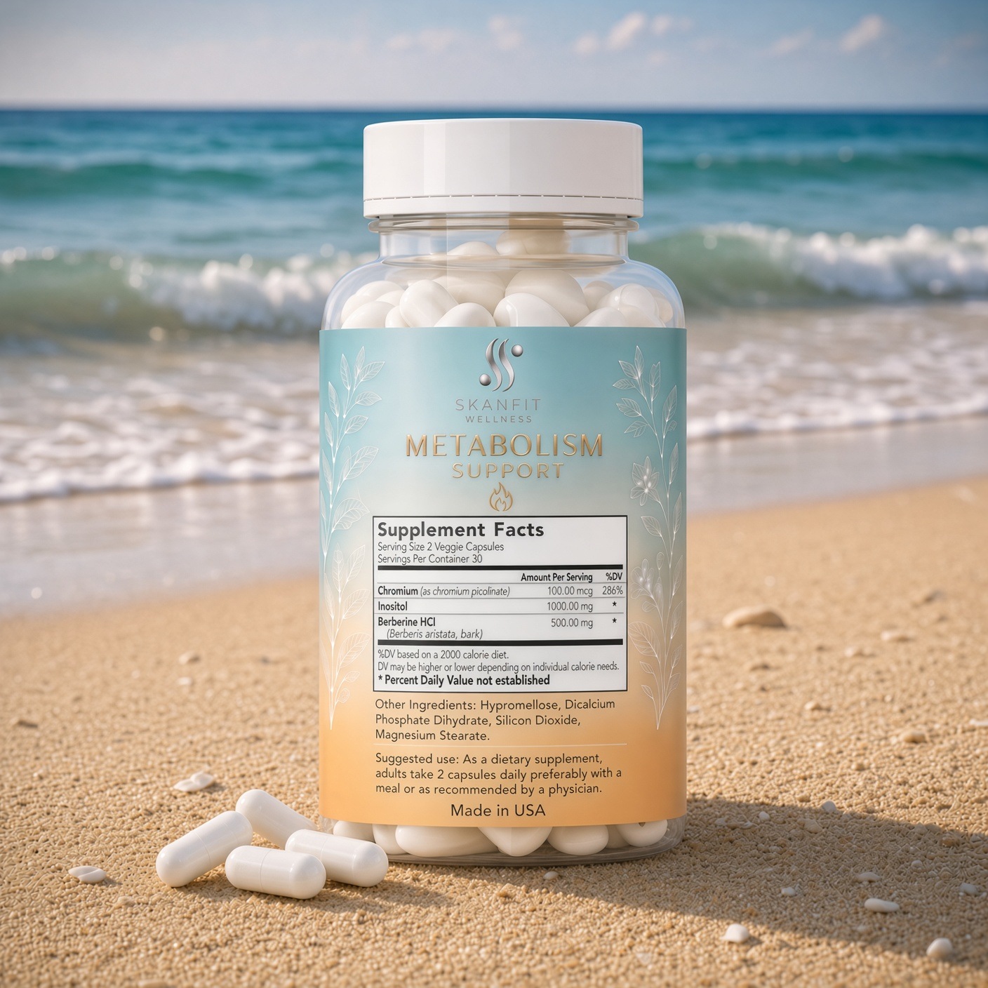 SKANFIT Metabolism Support · reverso