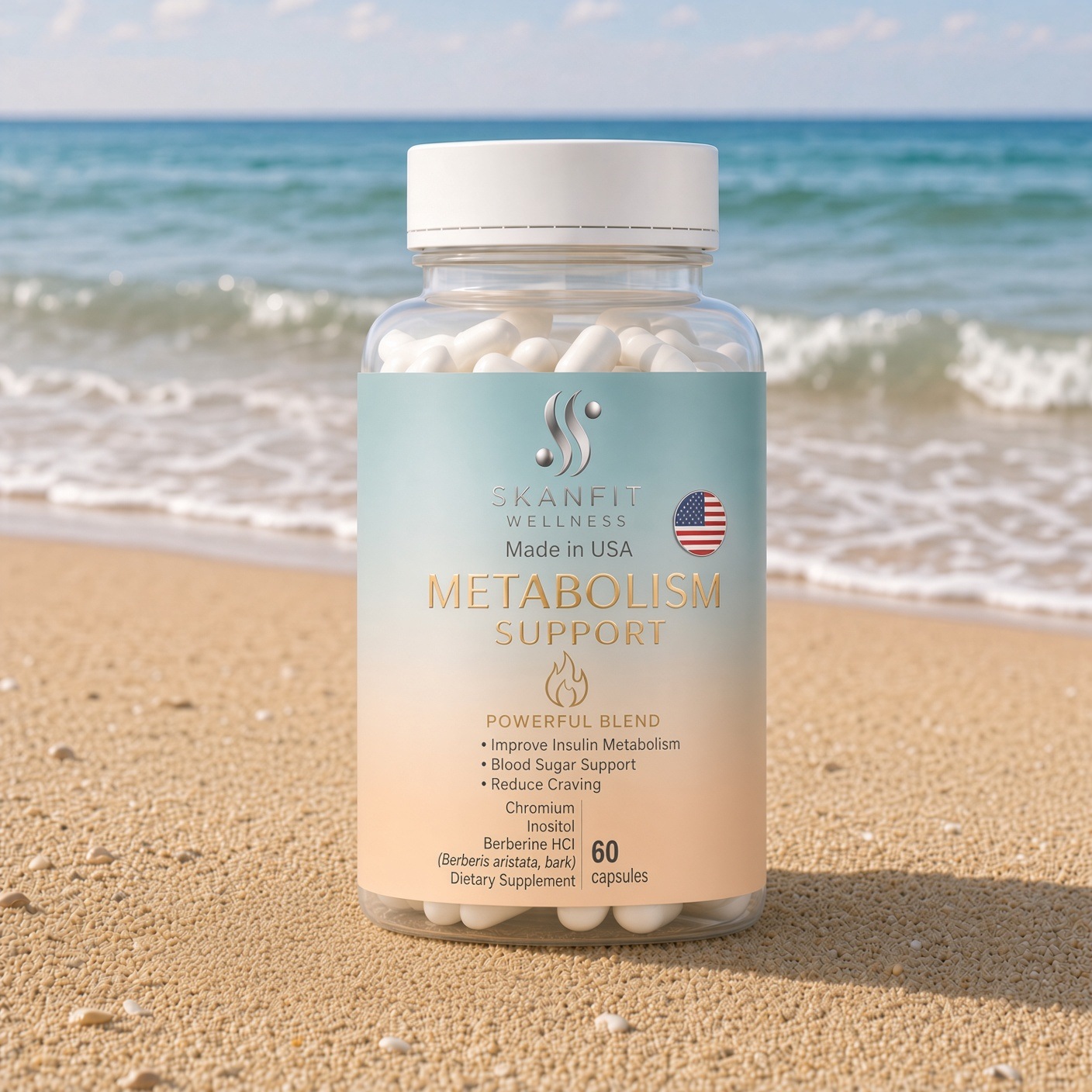 SKANFIT Metabolism Support · frente