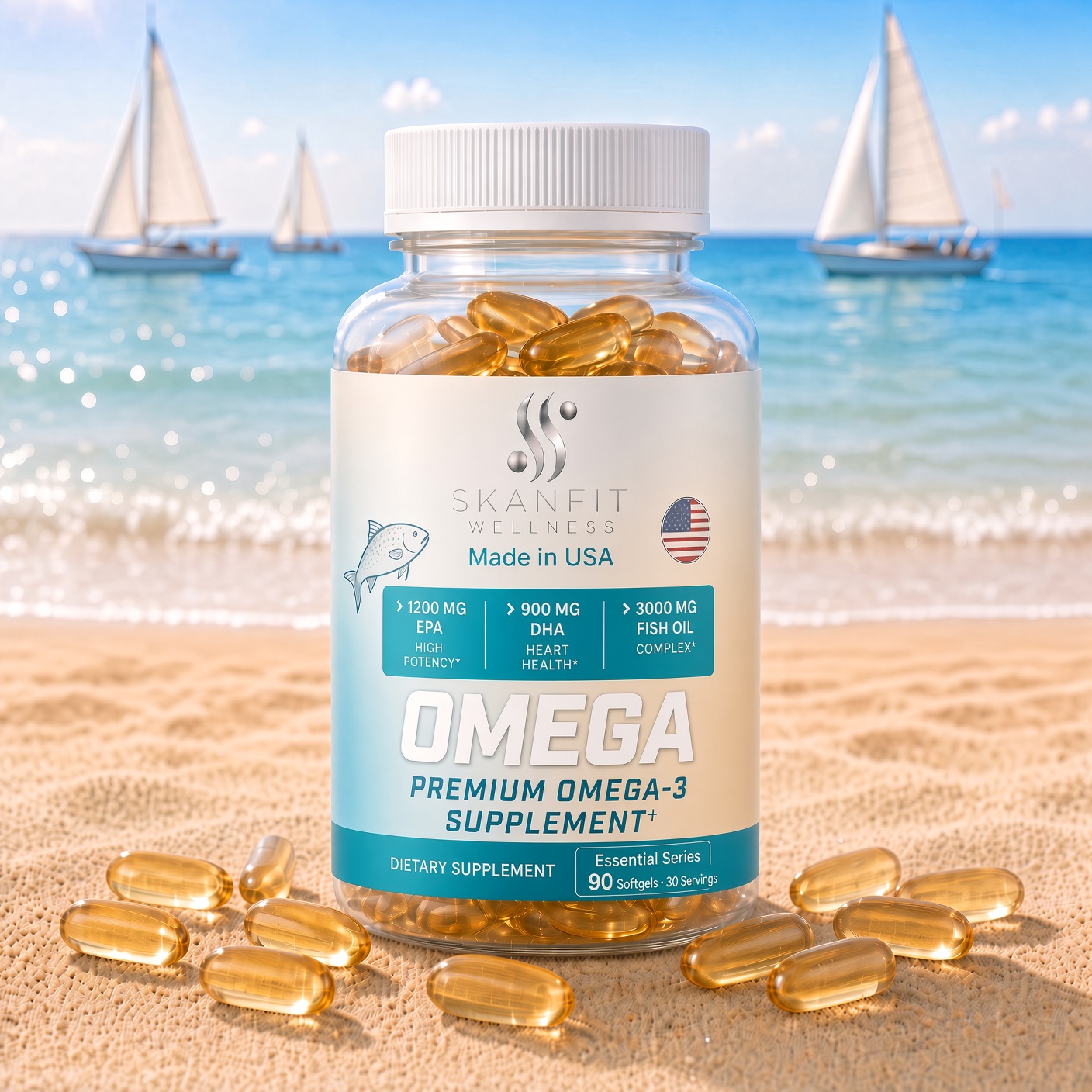 SKANFIT Omega-3 · frente