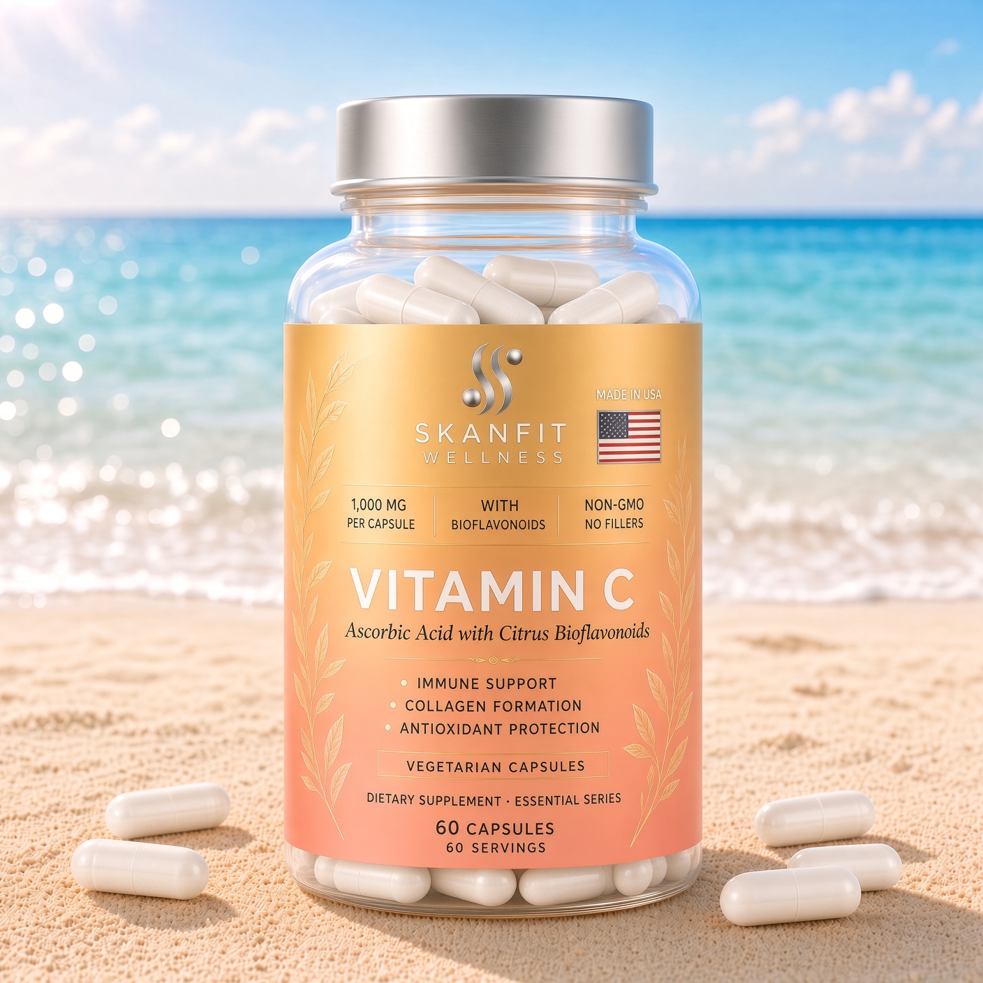 SKANFIT Vitamina C · frente